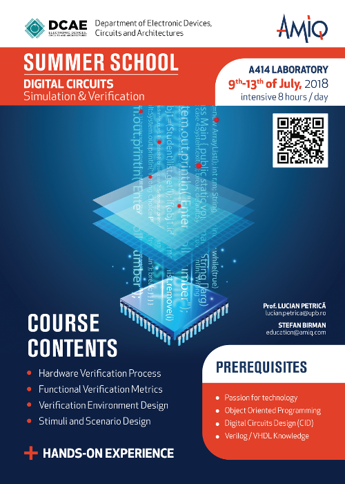 AMIQ Summer School Poster July, 2018